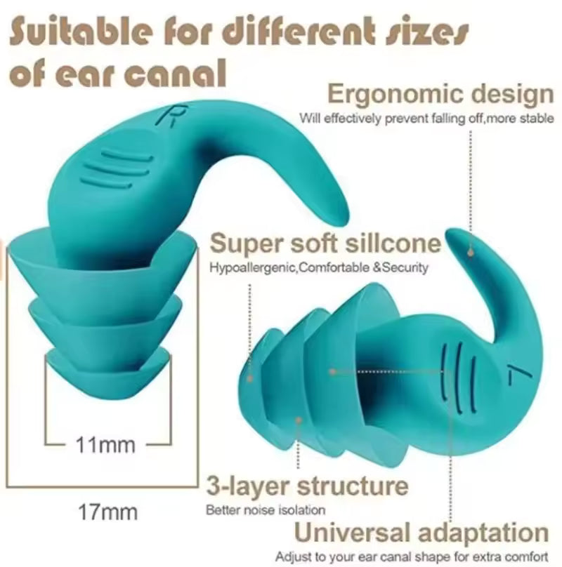 Silicon Earplugs Pro